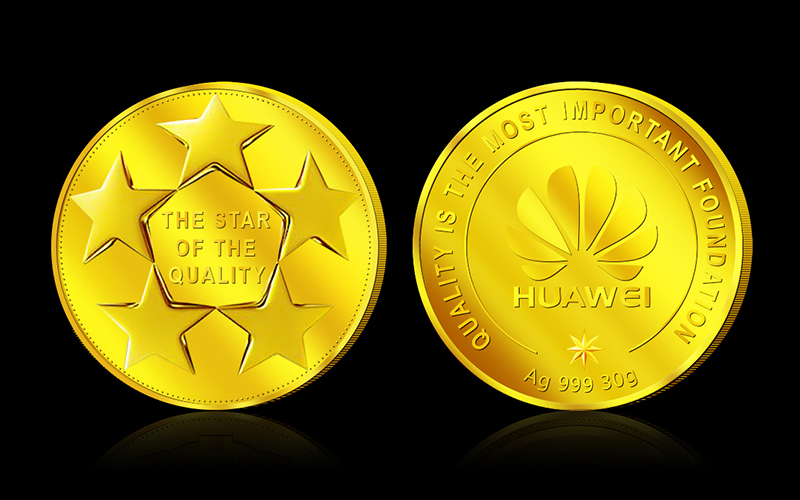 華為質量之星紀念章