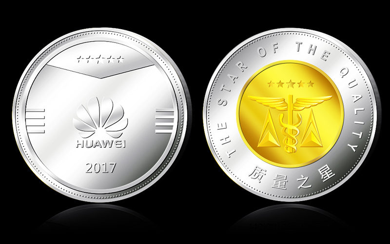 華為質量之星紀念章